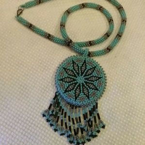 Handmade Native American necklace
